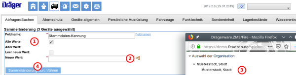 Zurücknahme: Abschließen der Sammeländerung Zurücknahme: Abschließen der Sammeländerung