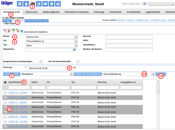 Neue Geräte ausgeben Neue Geräte ausgeben